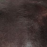 Кожа Варана натуральная 0,7 мм 30см Коричневый Италия  - купить для кожевенного хобби