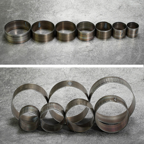 Штанцформа (вырубной штамп) для кругов, набор 7 шт.