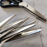 Ножницы фигурные зигзаг