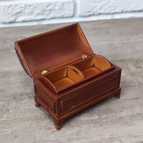 Сундук деревянный для кукол Миниатюра 1:12 | Галерея фото | Pava.pro Сундук деревянный для кукол Миниатюра 1:12 - фото товара