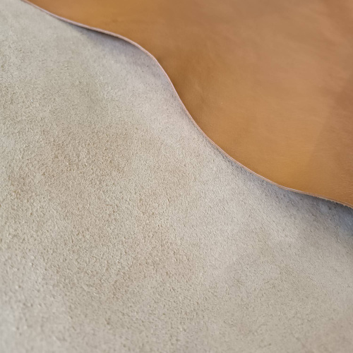 Кожа КРС 1,4-1,6 мм Оранжевый Curtiba Италия фото 2