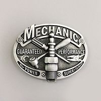 Пряжка для ремня декоративная WT148  - купить для кожевенного хобби