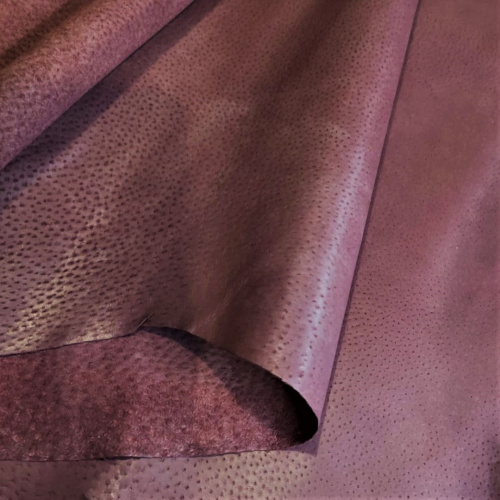 Кожа подкладочная (спилок свиной) Бордовый Кожа подкладочная (спилок свиной) Бордовый