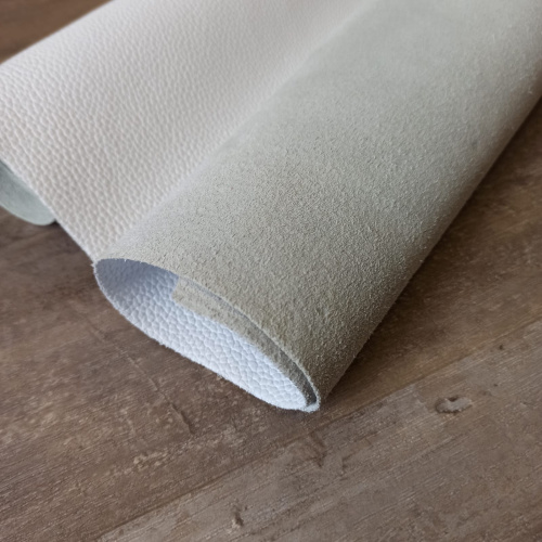 Кожа Флотер 1,2 мм белый фото 3