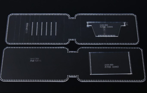 Шаблон-лекало Чехол для телефона на молнии AAB-353  AAB-353 - фото товара фото 6