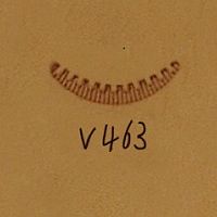 Штамп для тиснения по коже V-463 Япония   - купить для кожевенного хобби