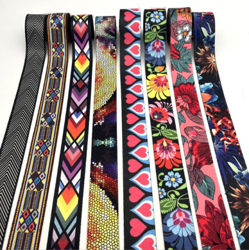 Лента ременная стропа 38 мм Иллюзия пэ  LH0149 - фото товара фото 3