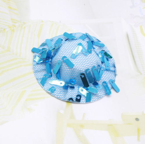 Шляпка текстильная для кукол фото 5 Шляпка текстильная для кукол фото 5