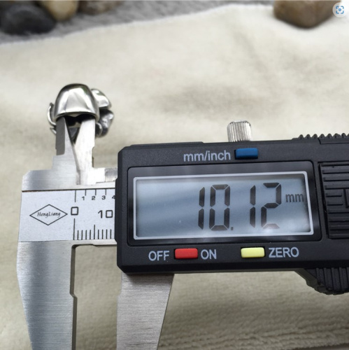 Концевик-застежка 10х5 мм на два шнура Роза Сталь   BR-KZ18 - фото товара фото 2