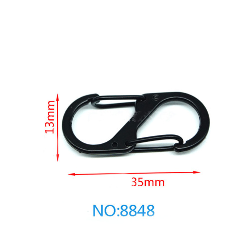 Карабин металлический S-образный, арт. 8848  KM-arm8848 - фото товара фото 5