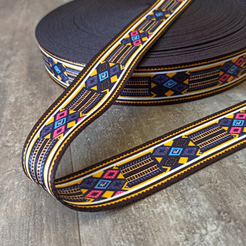 Лента ременная стропа 38 мм Семафоры   LRP_38SEM - фото товара фото 3