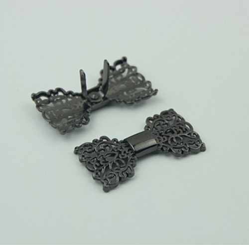 Зажим декоративный Бантик ажурный фото 3