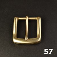 Пряжка 35 мм латунная 35L-57  - купить для кожевенного хобби