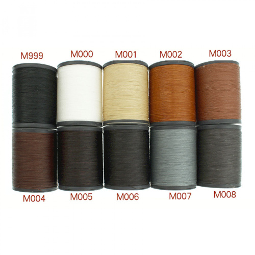 Нить для кожи вощеная 0,4-0,6 мм с сердечником круглая плетеная Galaces фото 3