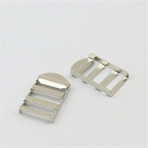 Пряжка-регулятор трехщелевая 20 мм арт. 4420 фото 4