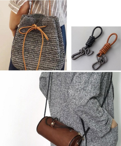 Шнур кожаный круглого сечения 5 мм фото 2