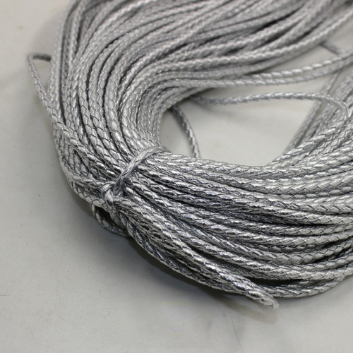 Шнур плетеный круглого сечения 3 мм  фото 2