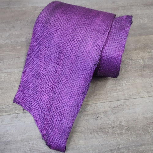 Кожа рыбы Лосось Перламутр фото 12