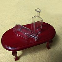 Бутылочки для кукол прозрачные Стекло  - купить для кожевенного хобби