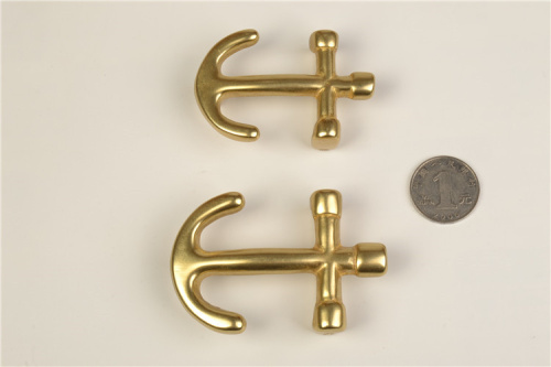 Пряжка 35 мм латунная Якорь L-131  PR 35L-131 - фото товара фото 3