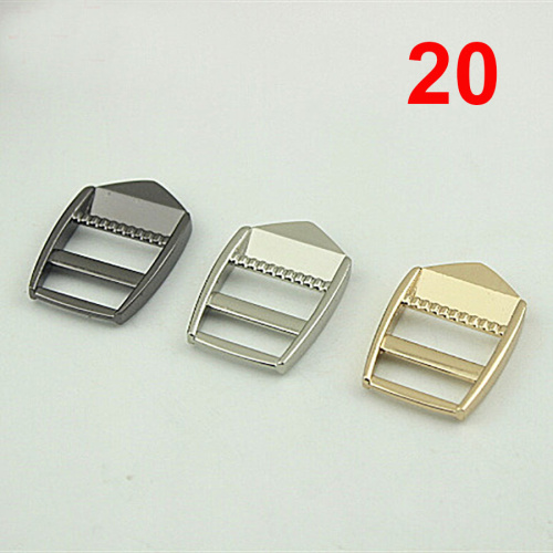 Пряжка-регулятор трехщелевая 20-38 мм арт. 2022 фото 9