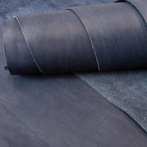 Кожа Пола краст 2,1-2,5 мм Темно-Синий фото 4