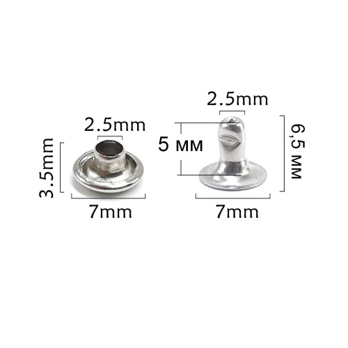 Хольнитены двухсторонние Сталь10 шт. фото 7