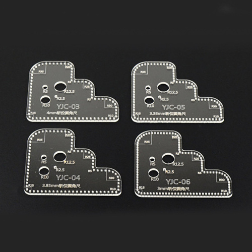 Шаблоны-лекала для скругления углов YJC Шаблоны-лекала для скругления углов YJC