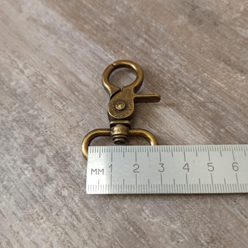 Карабин металлический 20-50 мм с собачкой арт.10235 фото 3 Карабин металлический 20-50 мм с собачкой арт.10235 фото 3