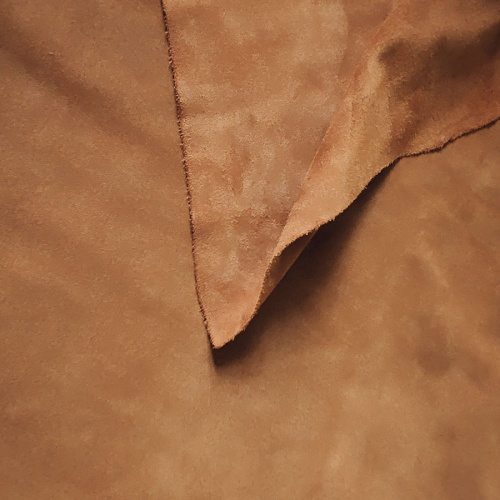 Кожа велюр 1,2 мм Рыжий фото 4