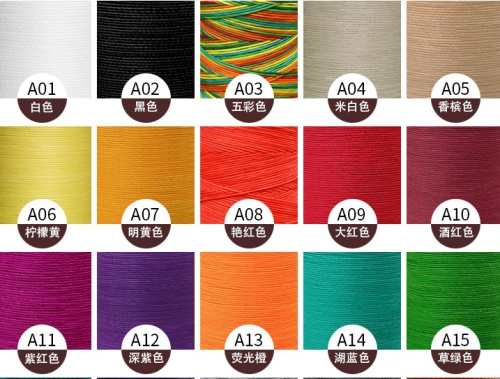 Нить для кожи вощеная 0,35 мм круглая Artisan Soul 50 м фото 8