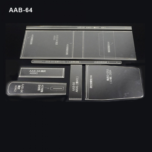 Шаблоны-лекала для сумочки-мессенджера AAB-64  AAB-64 - фото товара фото 2