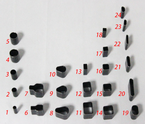 Пробойники для чехлов набор фото 10 Пробойники для чехлов набор фото 10