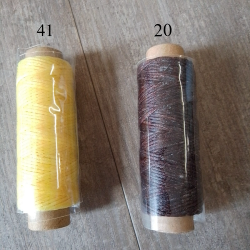 Нить для кожи вощеная 1 мм 150D  фото 2