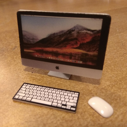 Моноблок Apple для кукольного дома  SH MB01 - фото товара фото 2