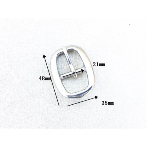 Пряжка 21 мм стальная с перекладиной W025 фото 4