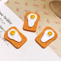 Яичница на тосте кукольная Миниатюра 1:12  - купить для кожевенного хобби