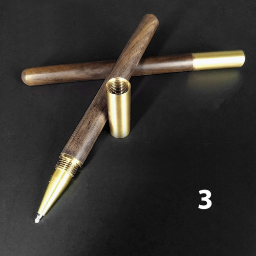 Корпус для ручки в коробке Дерево  Латунь фото 3