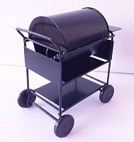 Жаровня на колесиках для кукольного дома  - купить для кожевенного хобби