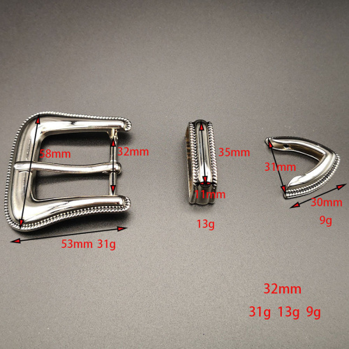 Комплект фурнитуры для ремня 30 мм арт.3230 фото 7