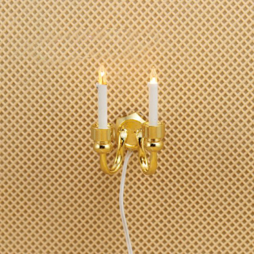 Бра для кукол с 2-мя подсвечниками с проводом | Галерея фото | Pava.pro Бра для кукол с 2-мя подсвечниками с проводом - фото товара