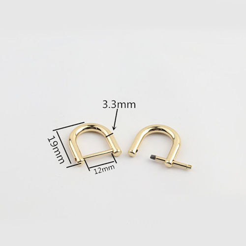 Полукольцо D-образное Винтовое 12 мм фото 6