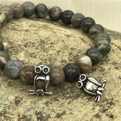 Бусина 2 мм для браслетов Сова Сталь | Галерея фото | Pava.pro Бусина 2 мм для браслетов Сова Сталь BR-B838 - фото товара