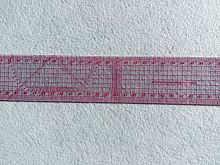 Линейка метрическая 55 см  - купить для кожевенного хобби