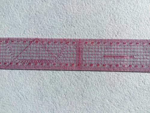 Линейка метрическая 55 см | Галерея фото | Pava.pro Линейка метрическая 55 см AC XN-0114 - фото товара