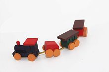 Паровозик для кукольного дома