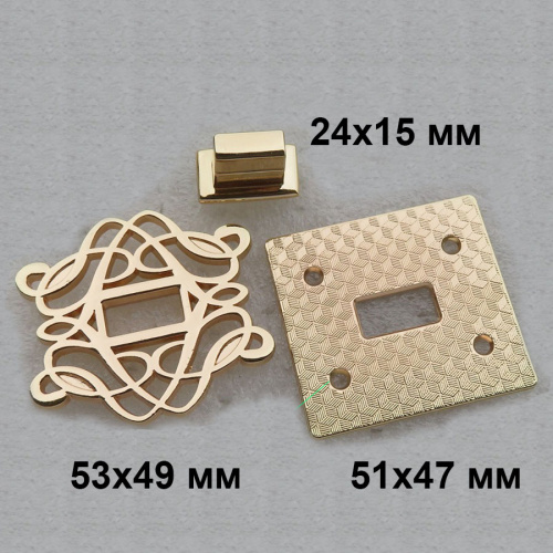 Застежка поворотная для сумки арт. 888  PZ 888 - фото товара фото 4