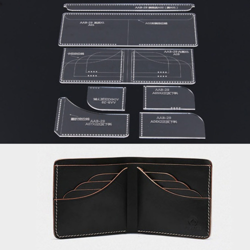 Шаблоны-лекала для портмоне ААВ-29 | Галерея фото | Pava.pro Шаблоны-лекала для портмоне ААВ-29 AAB-29 - фото товара