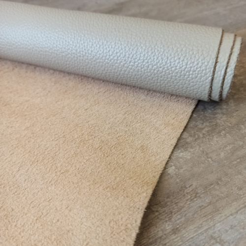 Кожа Флотер 1,2-1,4 мм бежевый фото 4