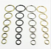 Кольцо-карабин разъемное 10-50 мм